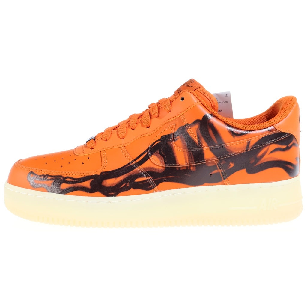 NIKE(ナイキ) AIR FORCE1 07 SKELTON QS エアフォース1 スケルトン ローカットスニーカー オレンジ US12/30cm CU8067-800