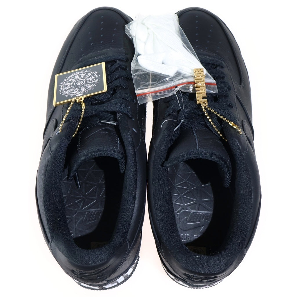 NIKE(ナイキ) AIR FORCE 1 CMFT EQUALITY QS エアフォース1 コンフォート イコーリティー ローカットスニーカー ブラック US10.5/28.5cm AQ2125-001