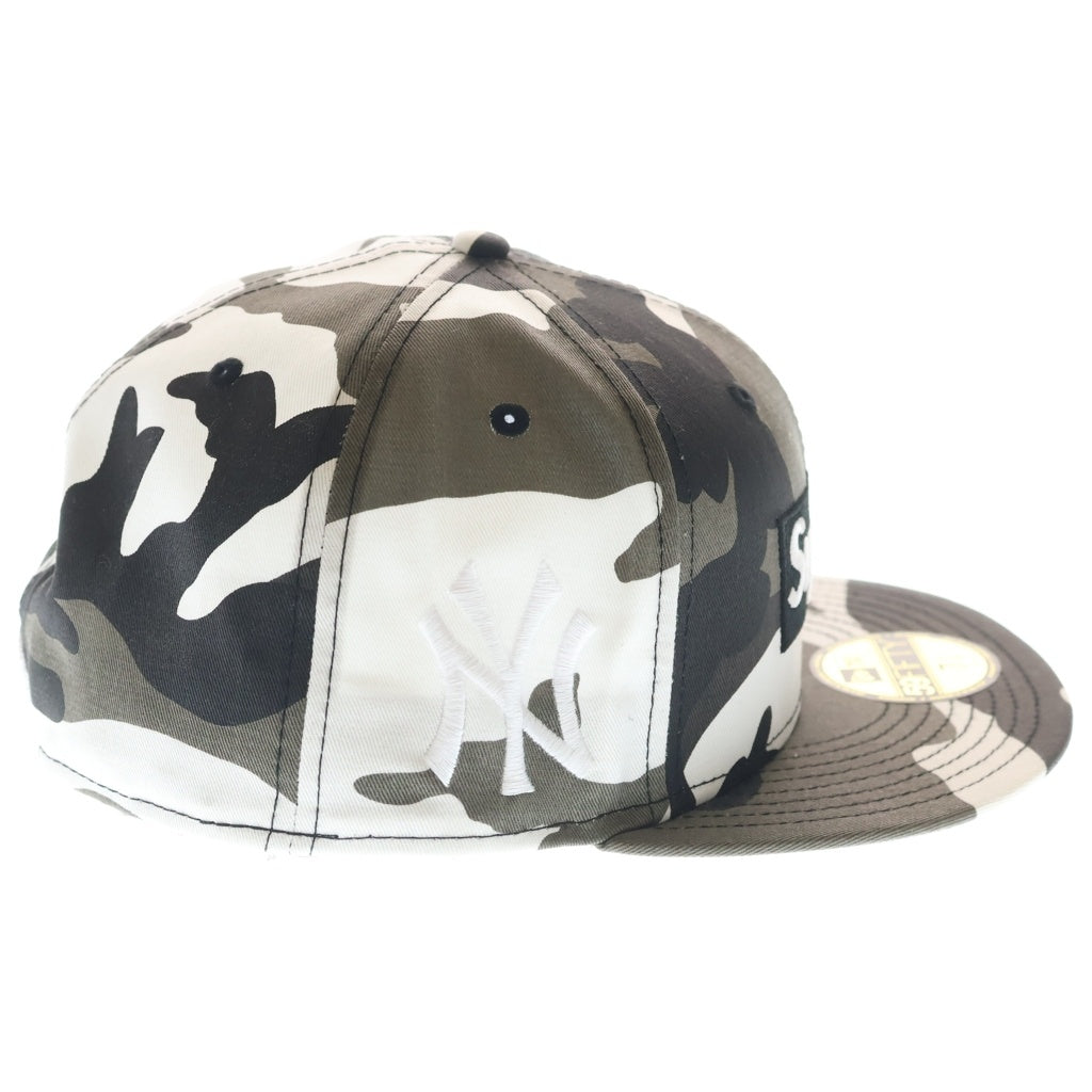 SUPREME(シュプリーム) 25AW × NEW ERA MLB Teams Box Logo Cap Snow Camo ベースボールキャップ 帽子 カモ 7 5/8