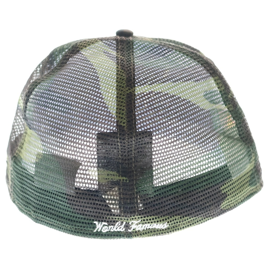 SUPREME(シュプリーム) 24SS × NEW ERA Box Logo Mesh Back Woodland Camo ベースボールキャップ 帽子 カモ 7 5/8