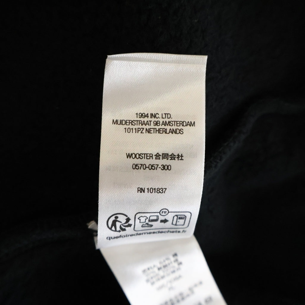 SUPREME(シュプリーム) 23AW Big Logo Jacquard Hooded Sweatshirt ビッグロゴ ジャガードフーディー スウェットプルオーバーパーカー ブラック