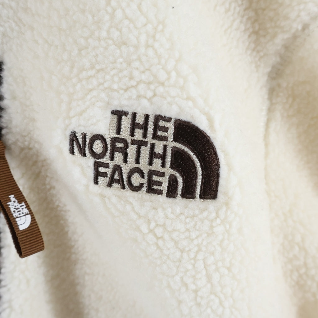 THE NORTH FACE(ザノースフェイス) RIMO FLEECE JACKET リモ フリースジャケット ロゴ刺繍 ホワイト NJ4FQ54