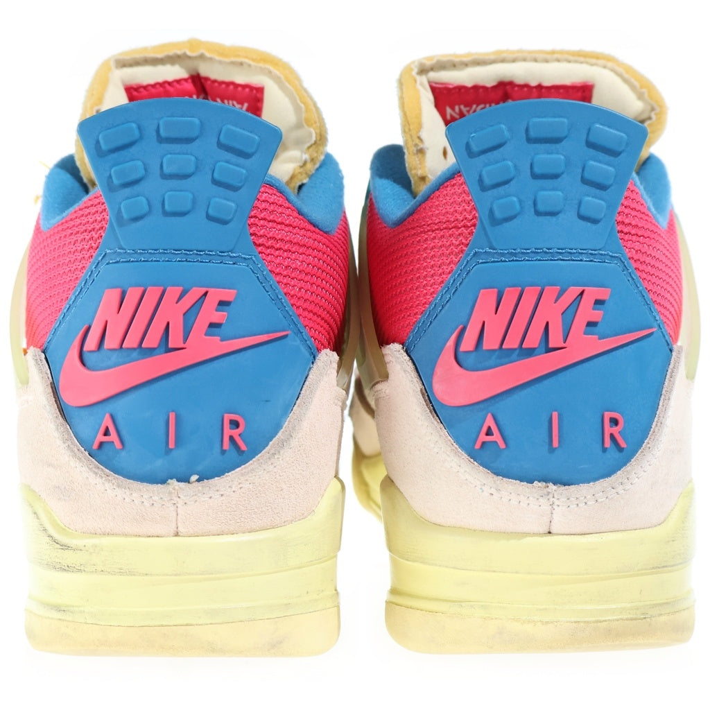 NIKE(ナイキ) ×UNION AIR JORDAN 4 GUAVA ICE DC9533-800 ユニオン エアジョーダン4 グァバアイス ハイカットスニーカー マルチ US9/27.0cm