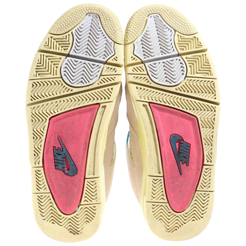 NIKE(ナイキ) ×UNION AIR JORDAN 4 GUAVA ICE DC9533-800 ユニオン エアジョーダン4 グァバアイス ハイカットスニーカー マルチ US9/27.0cm