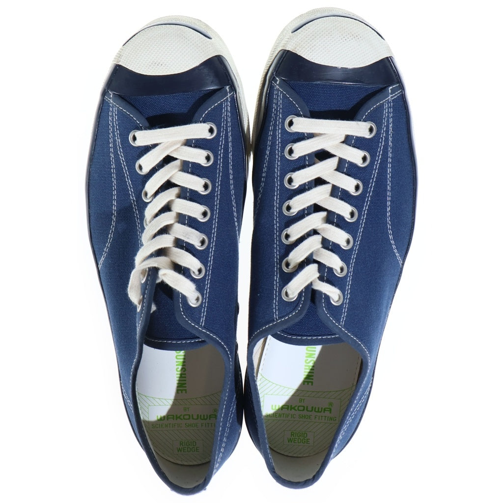 KAPTAIN SUNSHINE(キャプテンサンシャイン) ×WAKOUWA Derby Cap Toe ダービーキャップトゥー ローカットスニーカー ネイビー