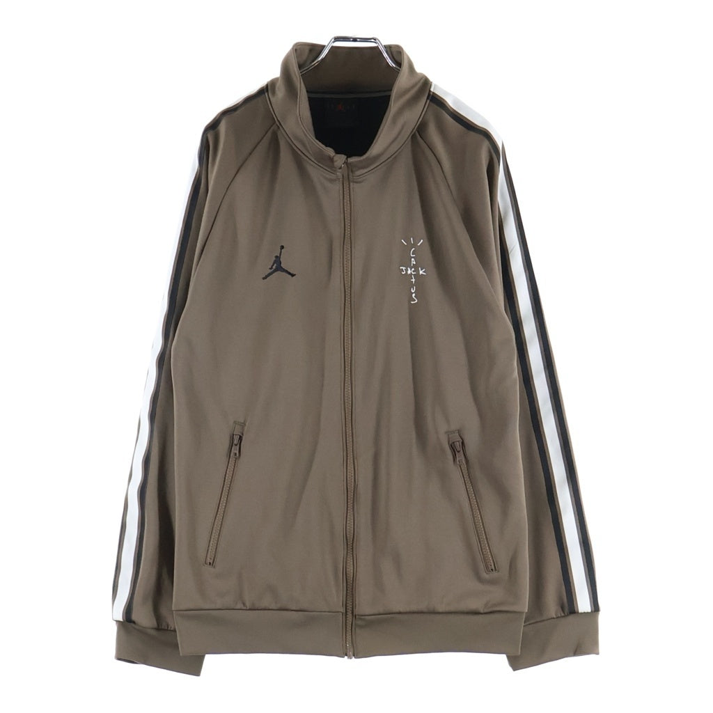 NIKE(ナイキ) 19SS ×TRAVIS SCOTT JORDAN TRACK JACKET トラヴィススコット カクタスジャック トラックジャケット ブラウン CK4035-260