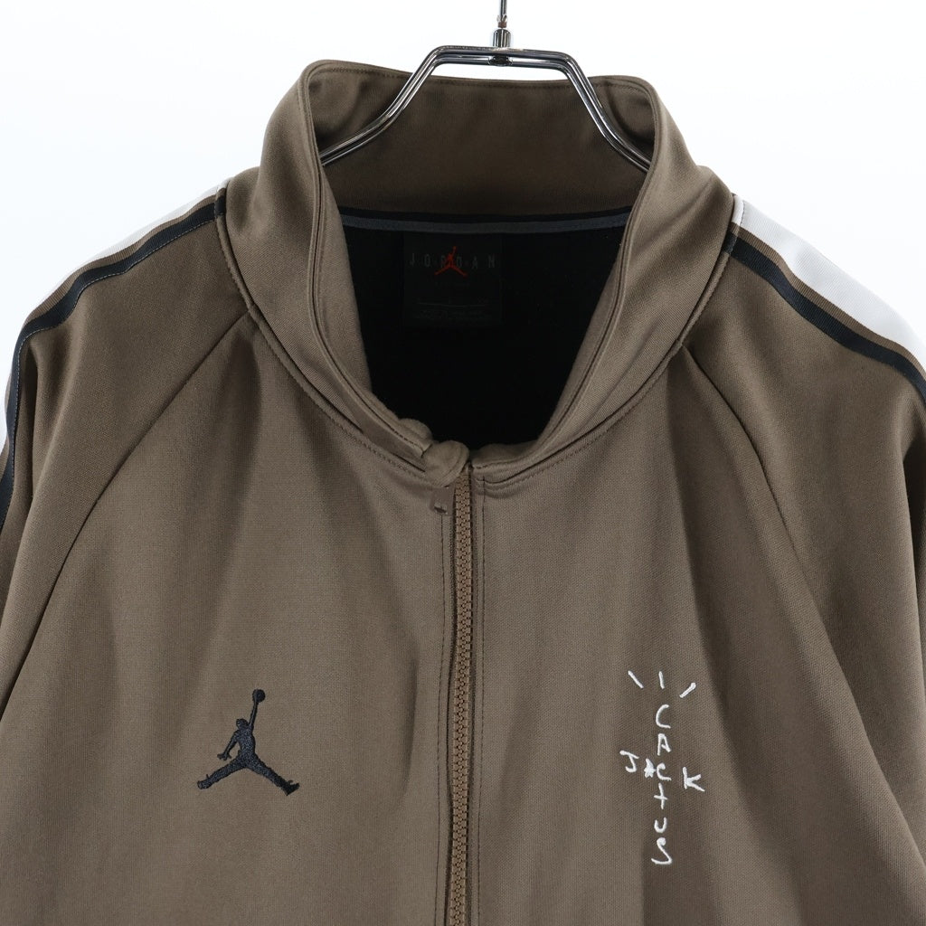 NIKE(ナイキ) 19SS ×TRAVIS SCOTT JORDAN TRACK JACKET トラヴィススコット カクタスジャック トラックジャケット ブラウン CK4035-260
