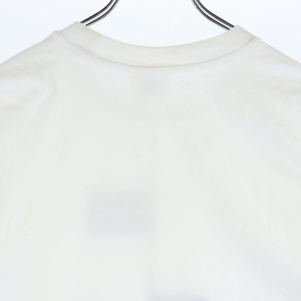 SUPREME(シュプリーム) 18AW ×COMME DES GARCONS SHIRT Split Box Logo Tee コムデギャルソンシャツ スプリットボックスロゴデザイン クルーネック 半袖Tシャツ カットソー ホワイト