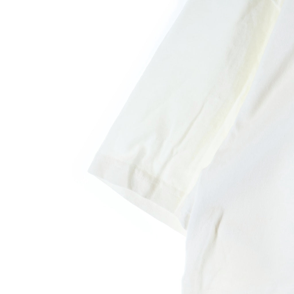 SUPREME(シュプリーム) 18AW ×COMME DES GARCONS SHIRT Split Box Logo Tee コムデギャルソンシャツ スプリットボックスロゴデザイン クルーネック 半袖Tシャツ カットソー ホワイト