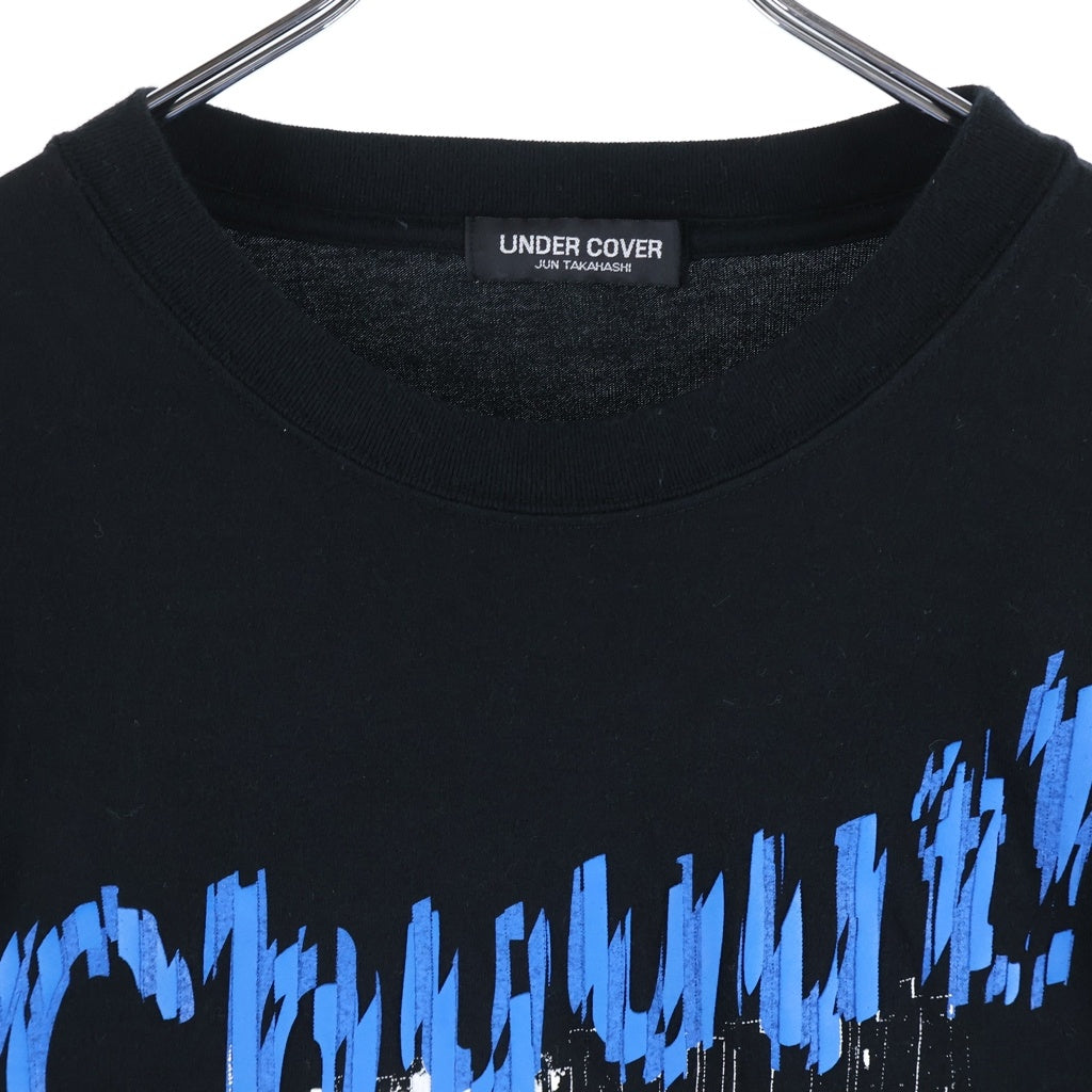 UNDERCOVER(アンダーカバー) 23AW×KOSUKE KAWAMURA 河村康輔 UC1C9804 グラフィック Tee 長袖Tシャツ ブラック