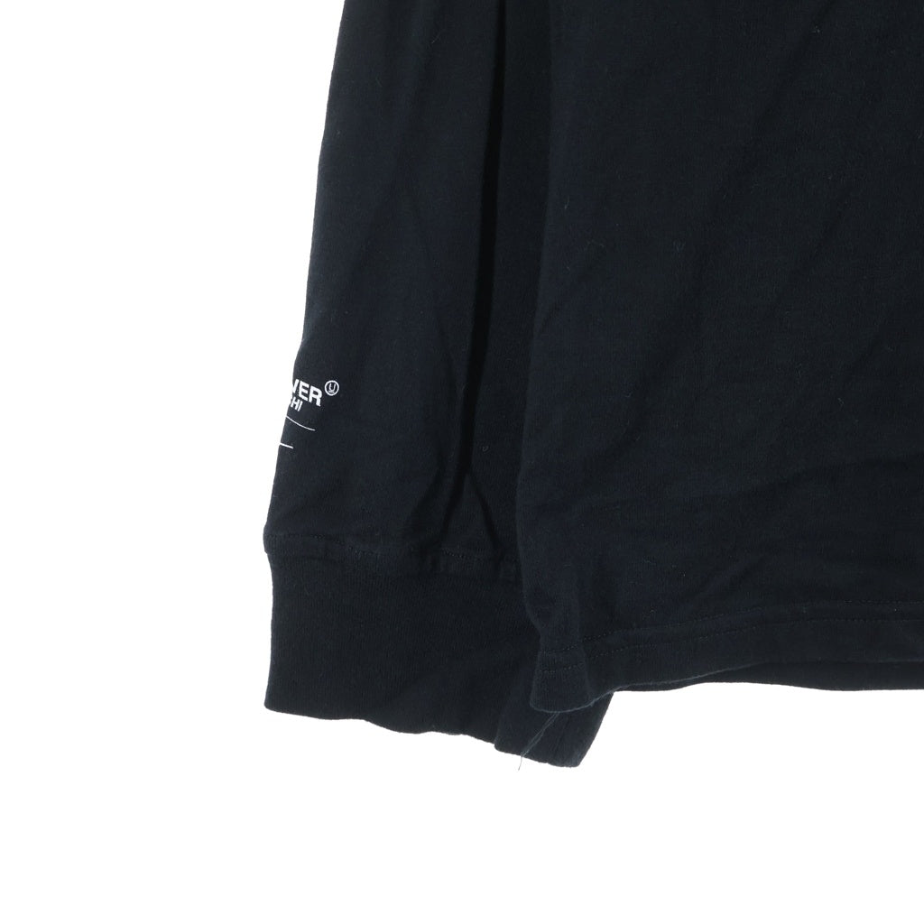 UNDERCOVER(アンダーカバー) 23AW×KOSUKE KAWAMURA 河村康輔 UC1C9804 グラフィック Tee 長袖Tシャツ ブラック