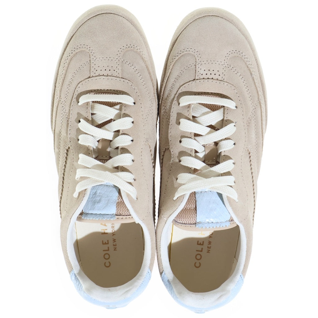 COLE HAAN(コール ハーン) W37831 グランドプロ ターフ 2.0 womens スエード ローカットスニーカー ベージュ US8/25cm レディース