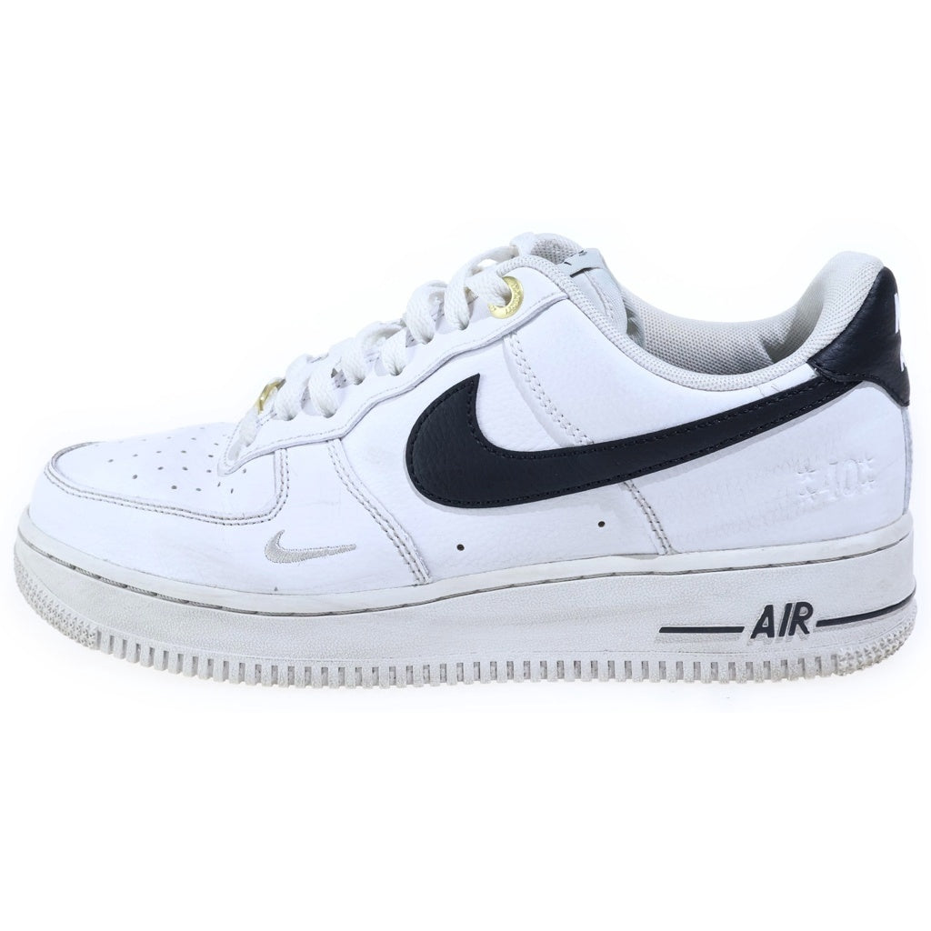 NIKE(ナイキ) AIR FORCE 1 LOW ANNIVERSARY エアフォース1 ロー 07 LV8 40th アニバーサリー ローカットスニーカー ホワイト US7.5/25.5cm DQ7658-100