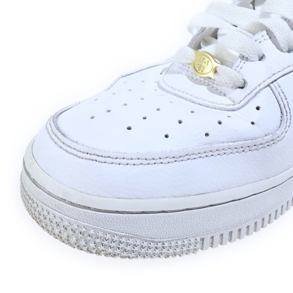 NIKE(ナイキ) AIR FORCE 1 LOW ANNIVERSARY エアフォース1 ロー 07 LV8 40th アニバーサリー ローカットスニーカー ホワイト US7.5/25.5cm DQ7658-100
