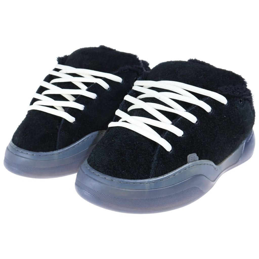 ERL(イーアールエル) SEDE VAMPS SKATE SNEAKER スエード ローカットスニーカー ブラック US10/28cm