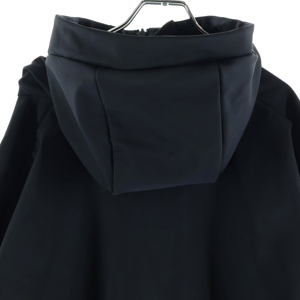 DESCENTE(デサント) ALLTERRAIN SOFT SHELL JACKET CREAS THERMO ソフトシェルジャケット クレアスサーモ ナイロン フロントポケット ブラック DU4FWBA3M