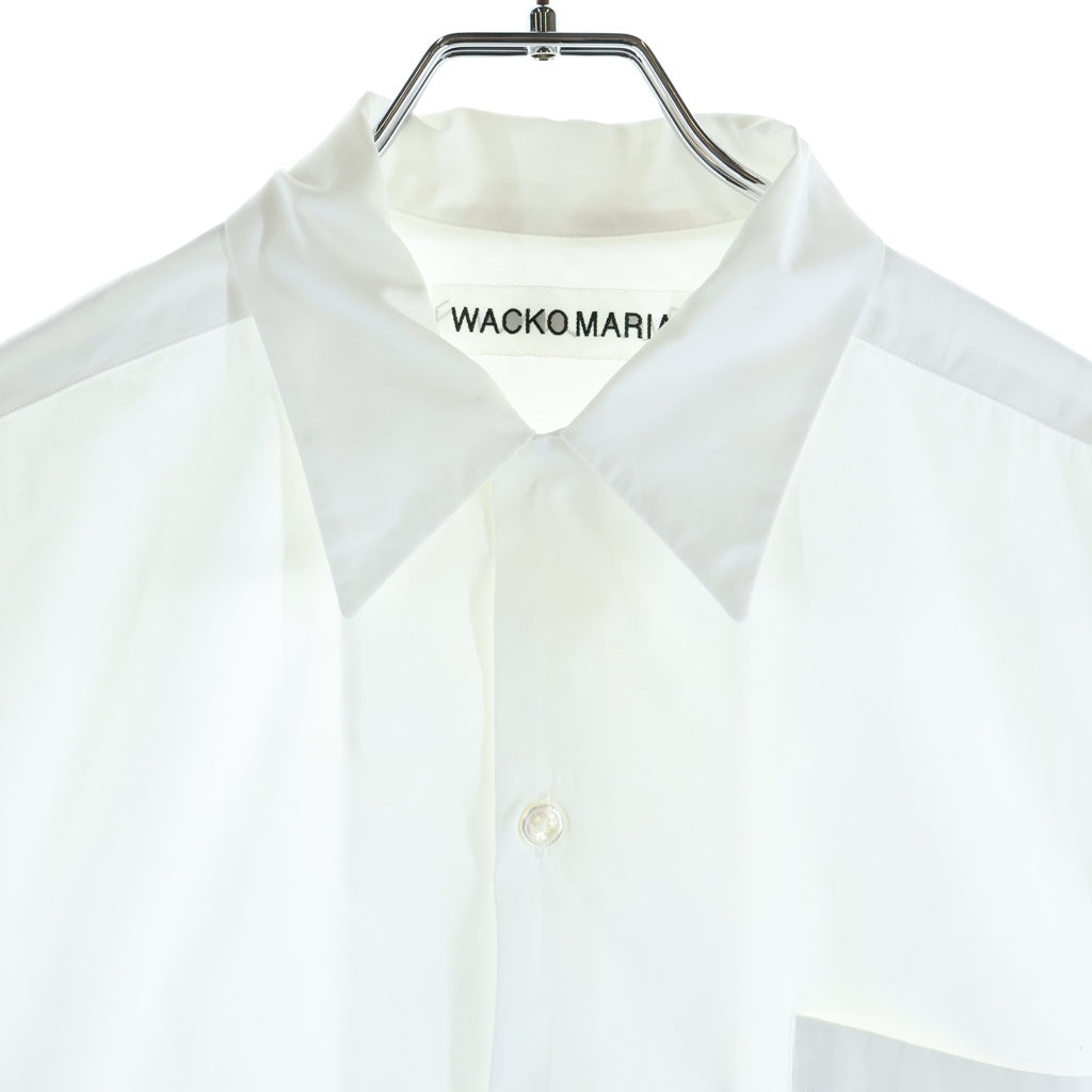 WACKO MARIA(ワコマリア) 25SS ×SOKTAS OPEN COLLAR SHIRT 半袖オープンカラーシャツ ホワイト 25SS-WMS-OC18