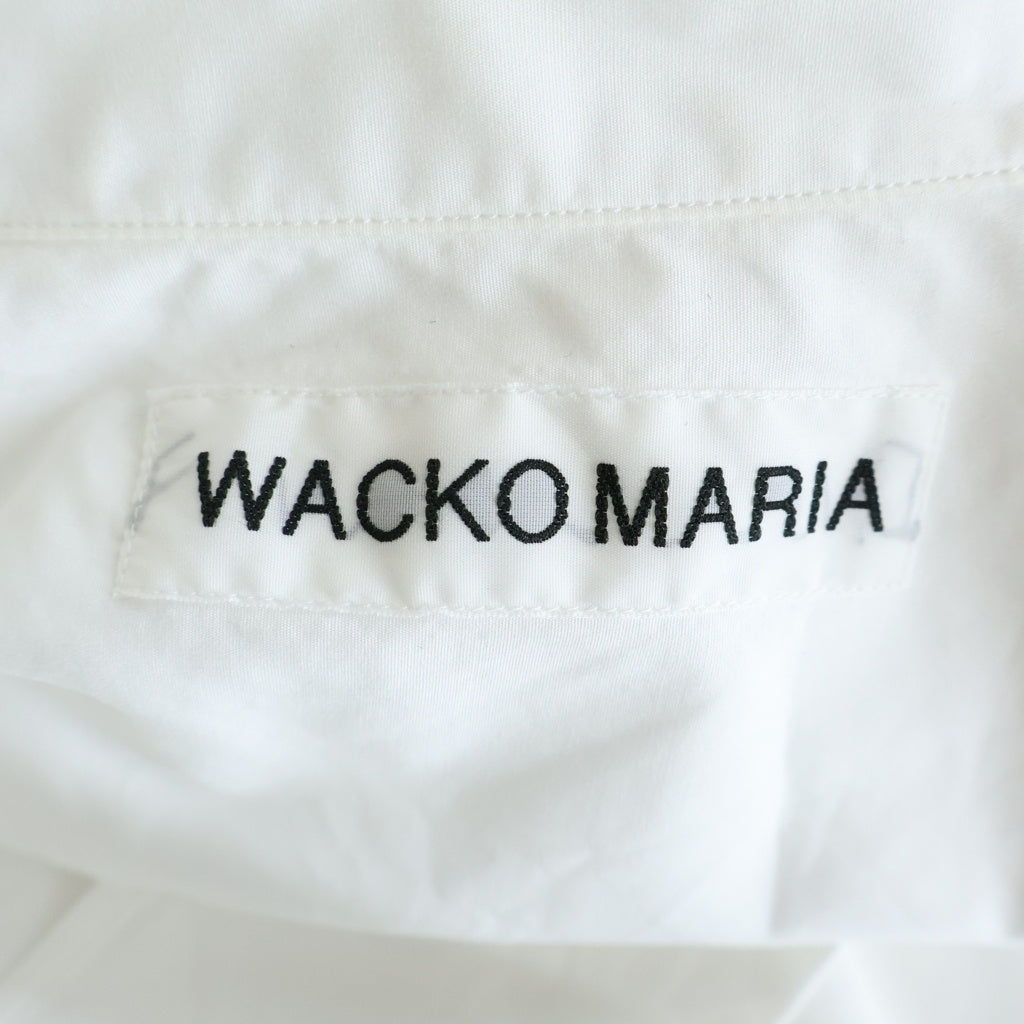 WACKO MARIA(ワコマリア) 25SS ×SOKTAS OPEN COLLAR SHIRT 半袖オープンカラーシャツ ホワイト 25SS-WMS-OC18