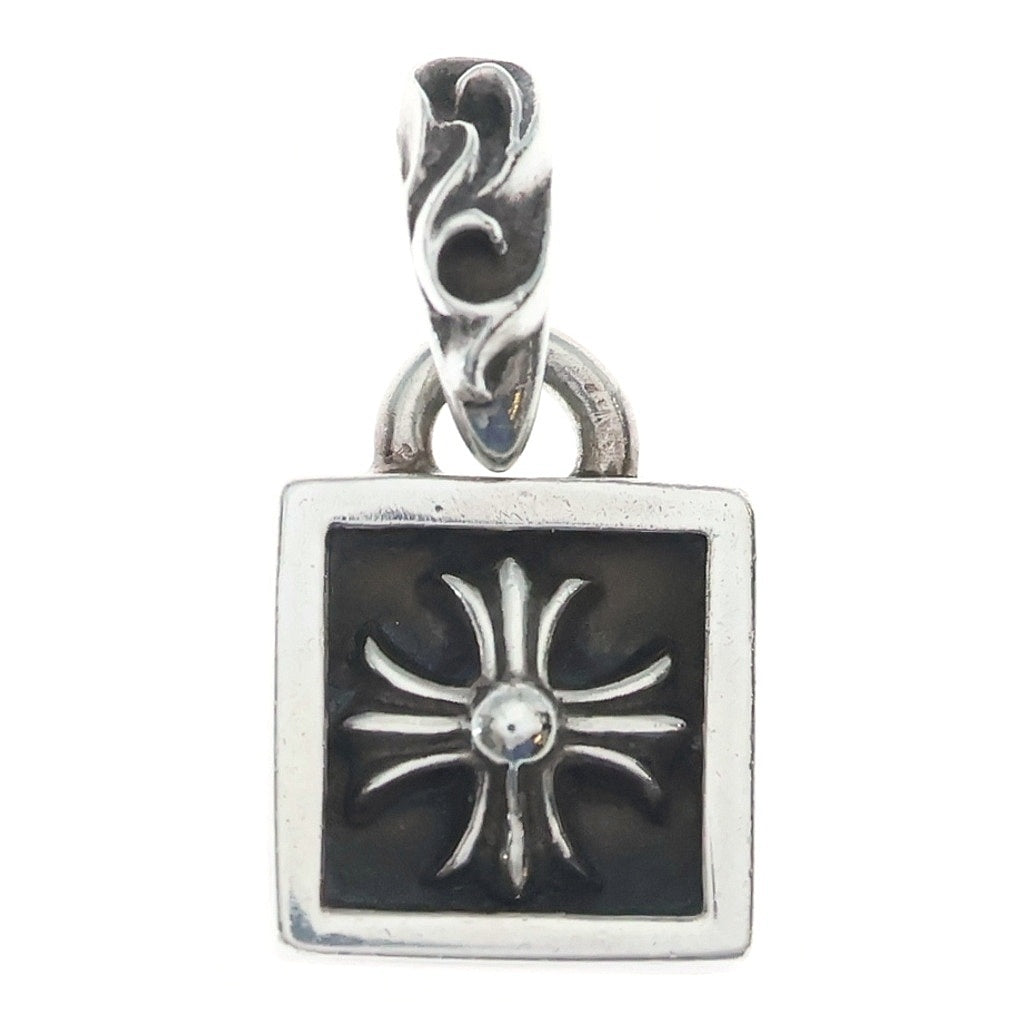 CHROME HEARTS(クロムハーツ) フレームドCHプラス チャーム ペンダントトップ シルバー BCA271 レディース