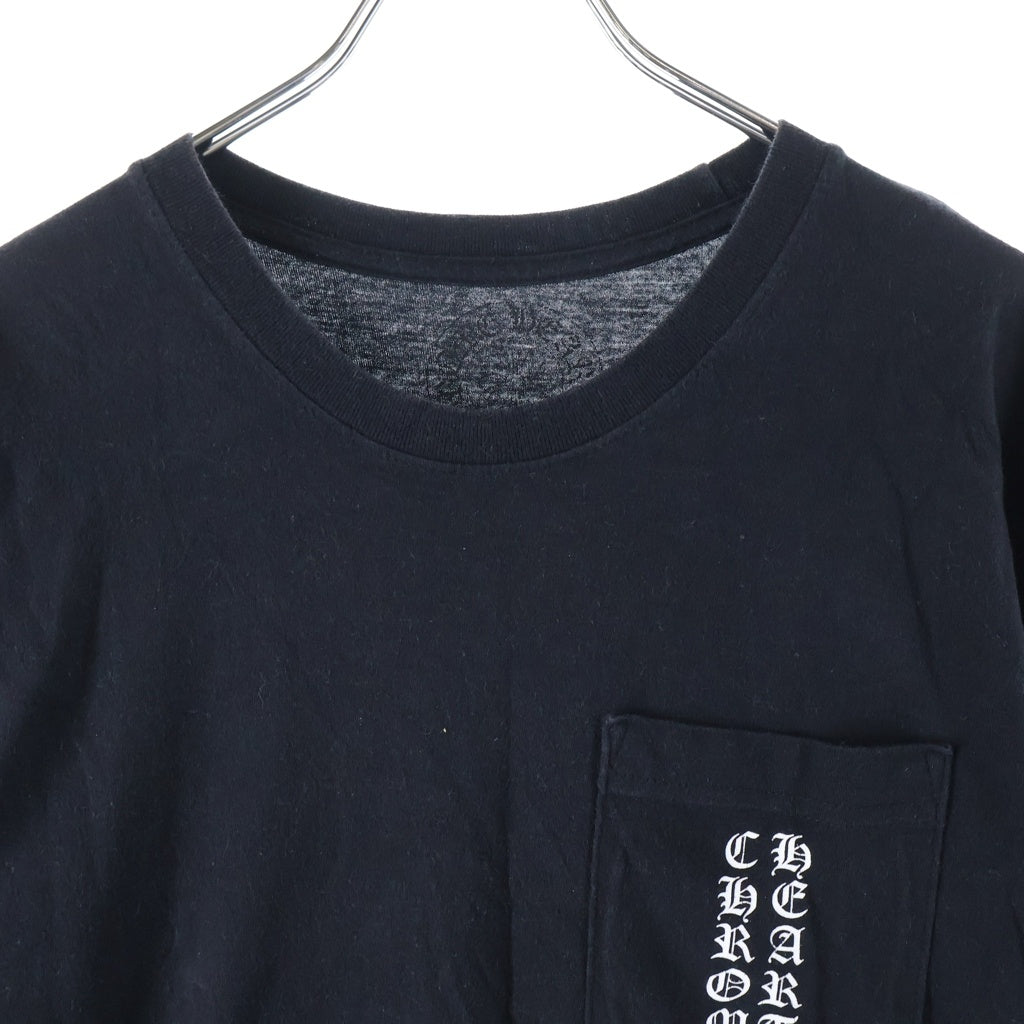 CHROME HEARTS(クロムハーツ) OSAKA BACK SCROLL LABEL LOGO S/S TEE 大阪限定 バック スクロールラベル 半袖Tシャツ ブラック/ホワイト