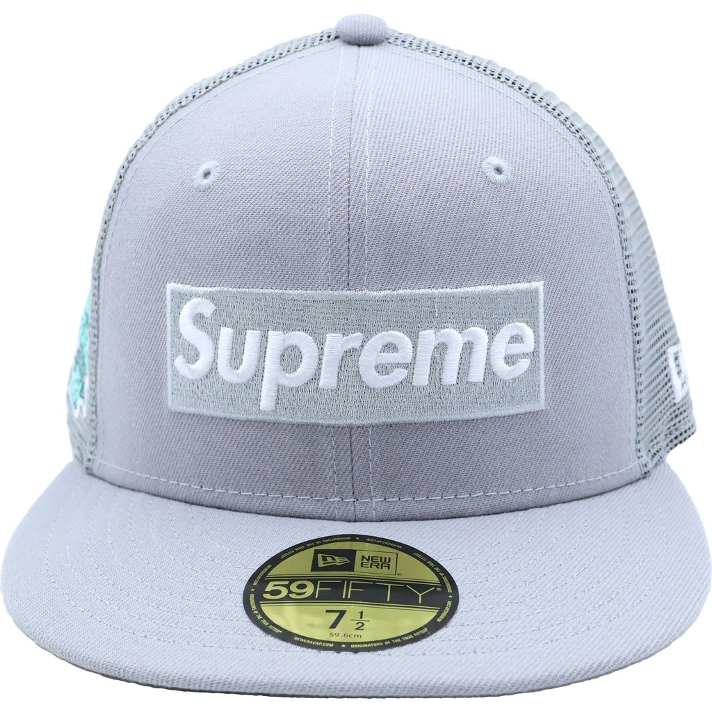 SUPREME(シュプリーム) 24SS×NEW ERA Box Logo Mesh Back メッシュキャップ グレー 7 1/2