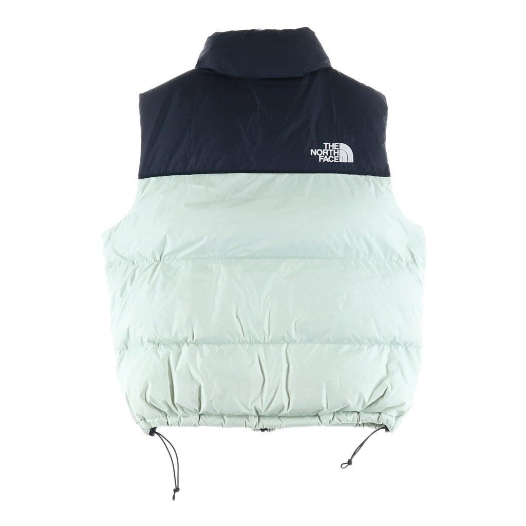 THE NORTH FACE(ザノースフェイス) 1996 RETRO NUPTSE DOWN VEST レトロ ヌプシ ジップアップ ダウンベスト フロントロゴ刺繍 ホワイト NF0A3JQQ