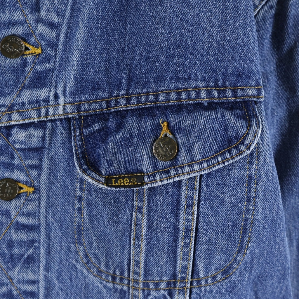 LEE(リー) 80S Vinteage Denimu Jacket 四角黒タグ カナダ製 ビンテージ デニムジャケット インディゴ