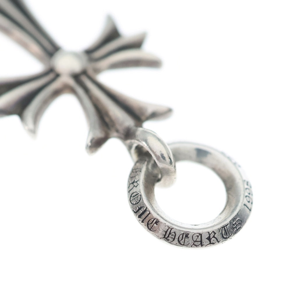 CHROME HEARTS(クロムハーツ) TINY CH CROSS タイニーCHクロス チャーム ネックレストップ シルバー BCA382