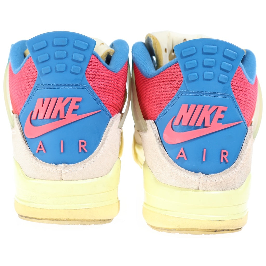 NIKE(ナイキ) ×UNION AIR JORDAN 4 GUAVA ICE DC9533-800 ユニオン エアジョーダン4 グァバアイス ハイカットスニーカー マルチ US9/27.0cm DC9533-80