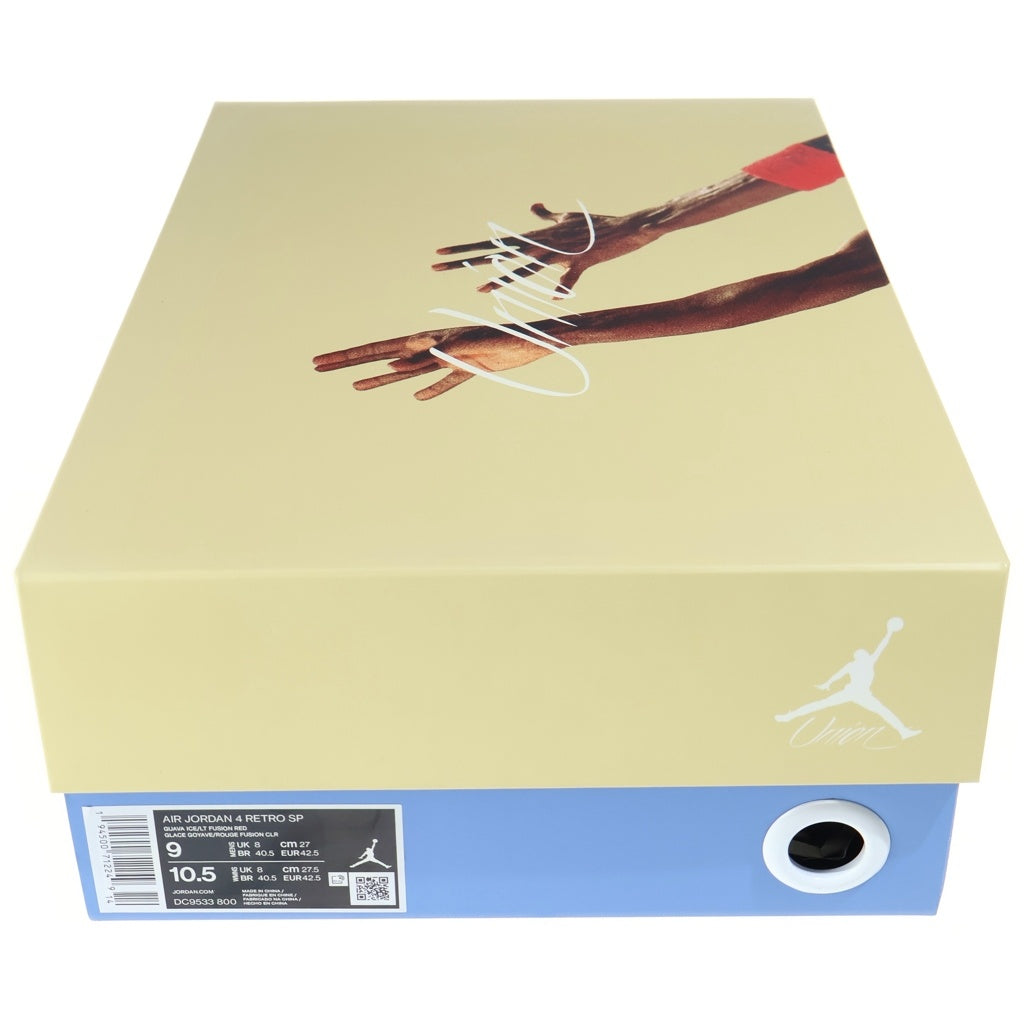 NIKE(ナイキ) ×UNION AIR JORDAN 4 GUAVA ICE DC9533-800 ユニオン エアジョーダン4 グァバアイス ハイカットスニーカー マルチ US9/27.0cm DC9533-80