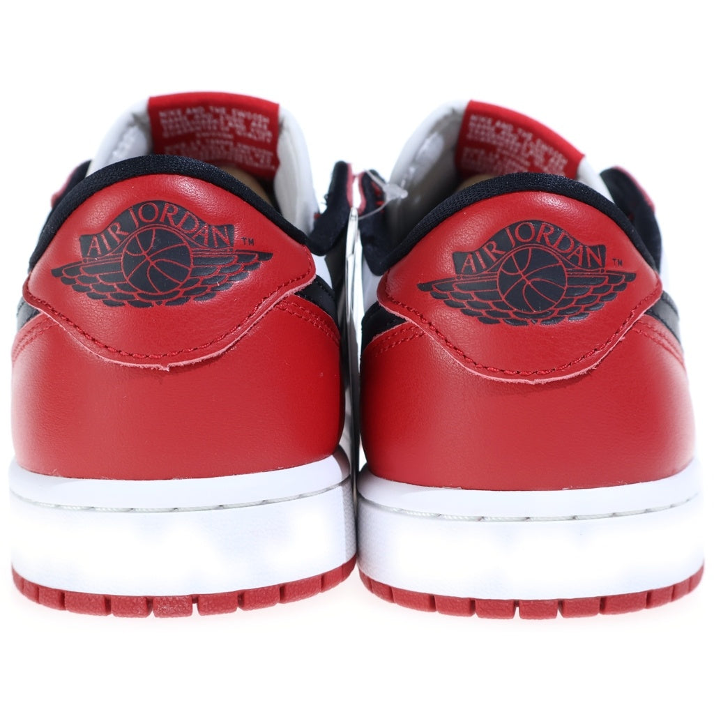 NIKE(ナイキ) AIR JORDAN 1 RETRO LOW OG CHICAGO エアジョーダン1 シカゴ ローカットスニーカー レッド US8.5/26.5cm HQ6998-600