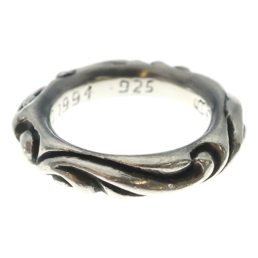CHROME HEARTS(クロムハーツ) SCRL BAND スクロールバンド リング シルバー BCA351