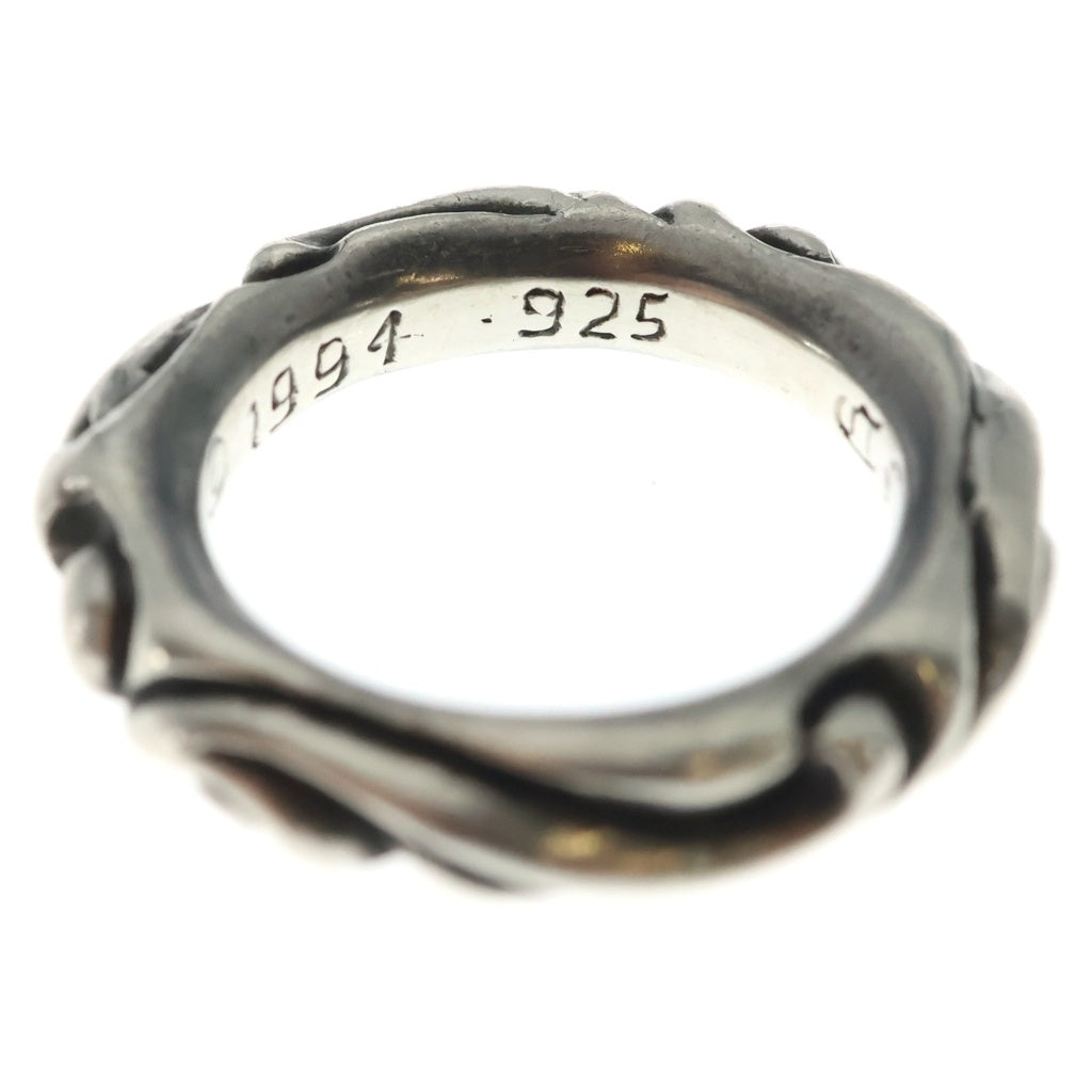 CHROME HEARTS(クロムハーツ) SCRL BAND スクロールバンド リング シルバー BCA351