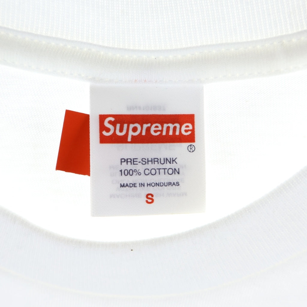 SUPREME(シュプリーム) 26SS Arabic Box Logo Tee アラビック ボックスロゴ フロントプリント 半袖Tシャツカットソー ホワイト