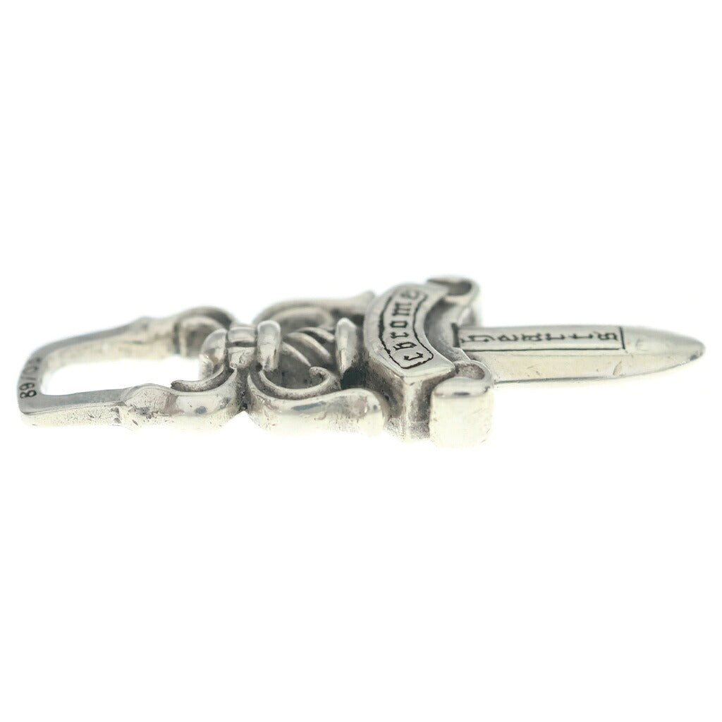CHROME HEARTS(クロムハーツ) #5DAGGER ZIP1 #5ダガーチャーム シルバーネックレストップ