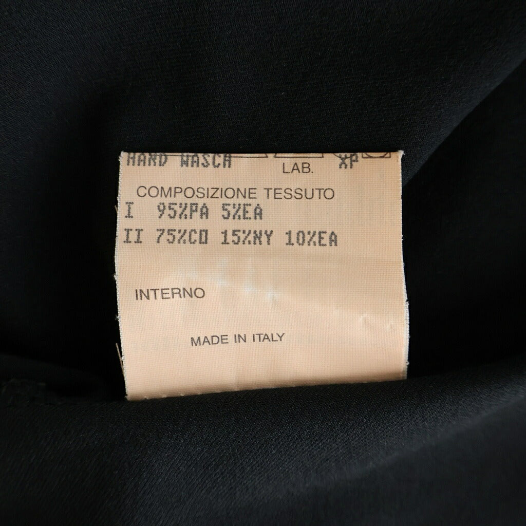 FENDI(フェンディ) Vintage 半袖半袖ワンピース ベルトループ フロントポケット ブラック レディース
