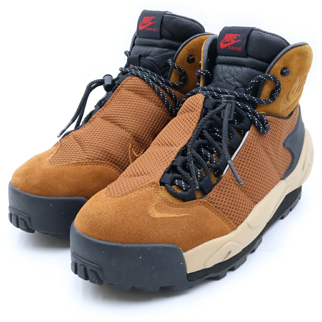 NIKE(ナイキ) ×sacai Magmascape Pecan サカイ マグマスケープ ピーカン ハイカットスニーカー ブラウン US10/28cm FN0563-200