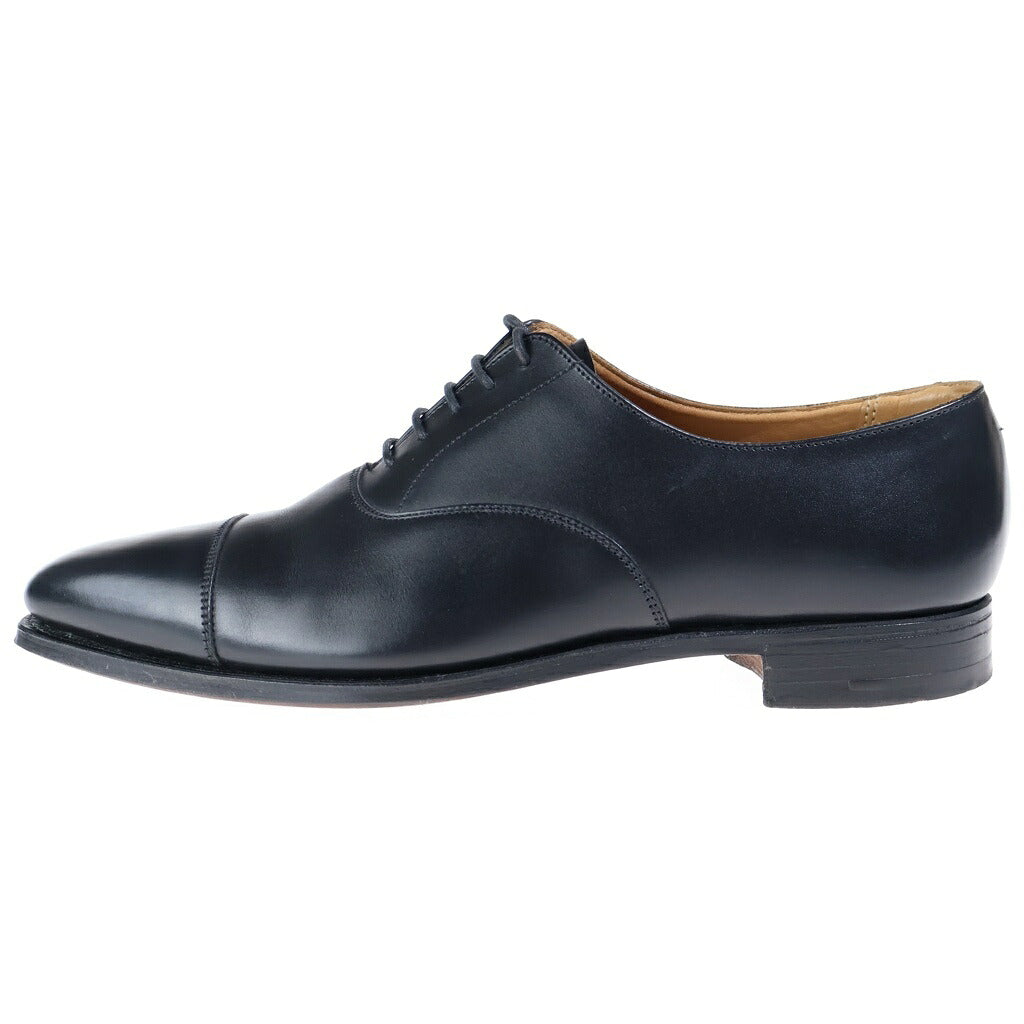 Crockett&Jones(クロケットアンドジョーンズ) HALLAM ハラム 5アイレット ストレートチップ レザー シューズ 革靴 ブラック 5057