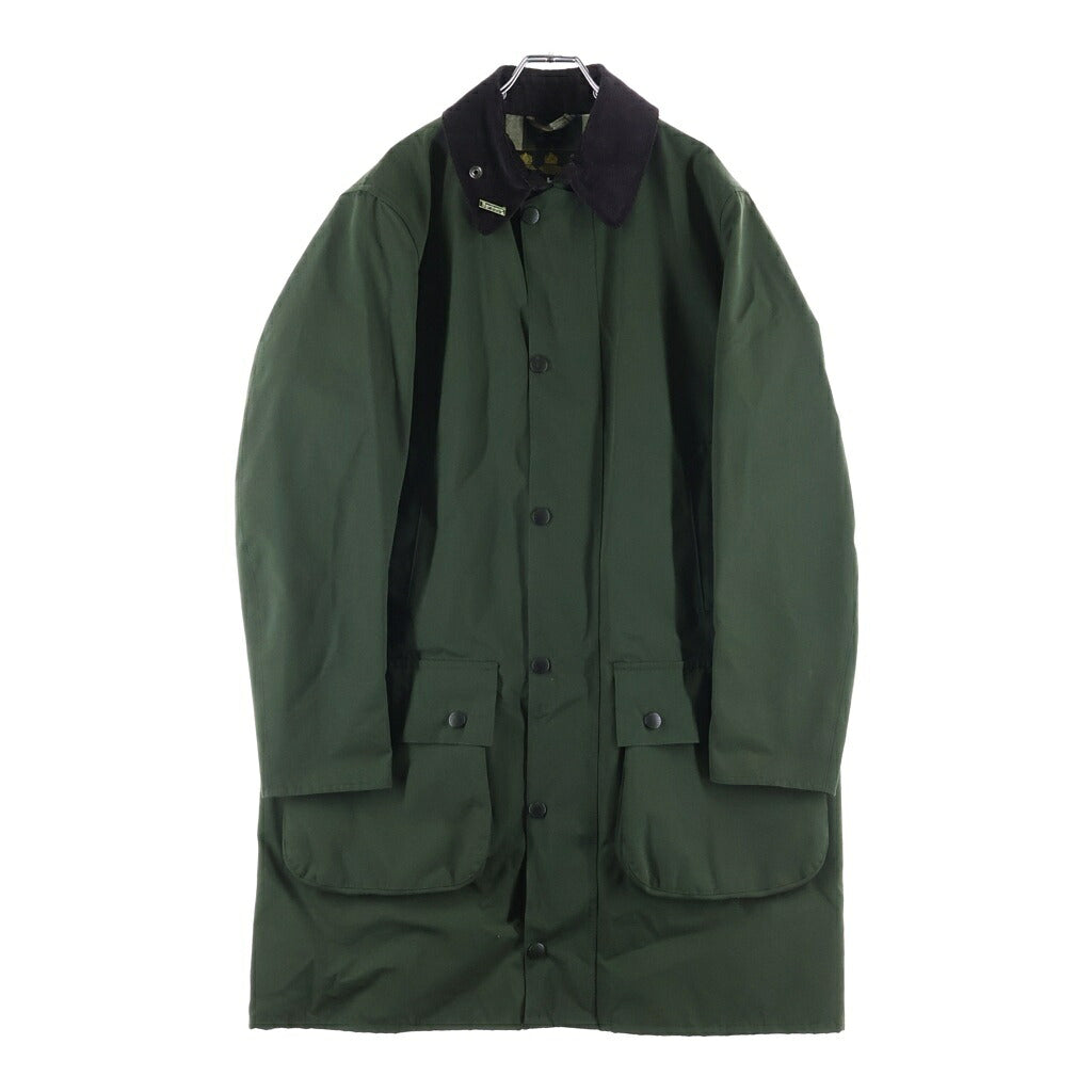 Barbour(バブアー) 17AW SL BORDER 2L Jacket スリムフィット ボーダー 襟コーデュロイ ジャケット カーキ MCA0441SG51
