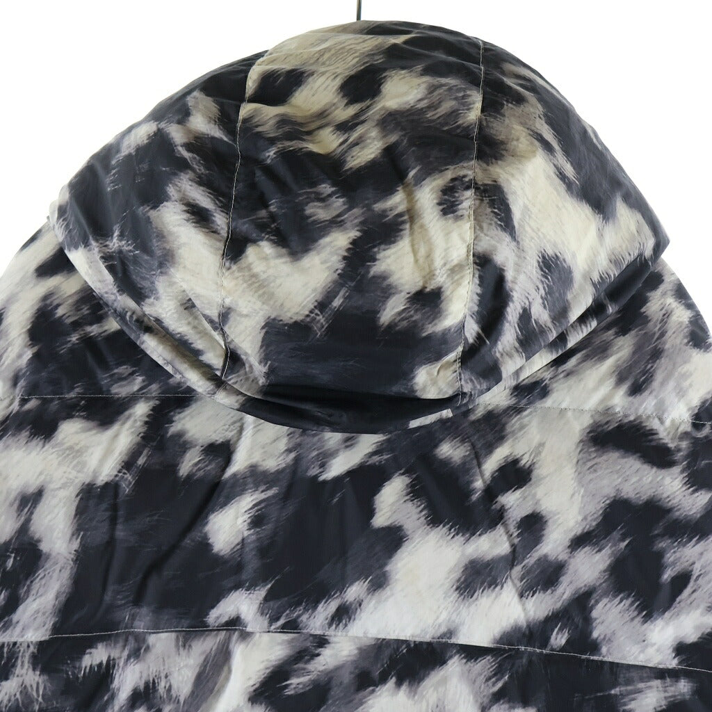 NIKE(ナイキ) Down-Fill Windrunner Shield Jacket ダウンフィル ウィンドランナー シールド ダウンジャケット 総柄 ホワイト/ブラック CU4407-133