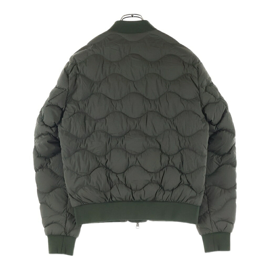 MONCLER(モンクレール) BOLELY GIUBBOTTO WAVE QUILTED ZIP UP DOWN JACKET ボレリー ウェーブキルティング ジップアップ ダウンジャケット カーキ F10911A50300