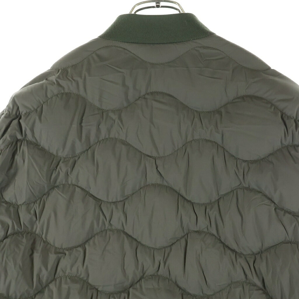 MONCLER(モンクレール) BOLELY GIUBBOTTO WAVE QUILTED ZIP UP DOWN JACKET ボレリー ウェーブキルティング ジップアップ ダウンジャケット カーキ F10911A50300