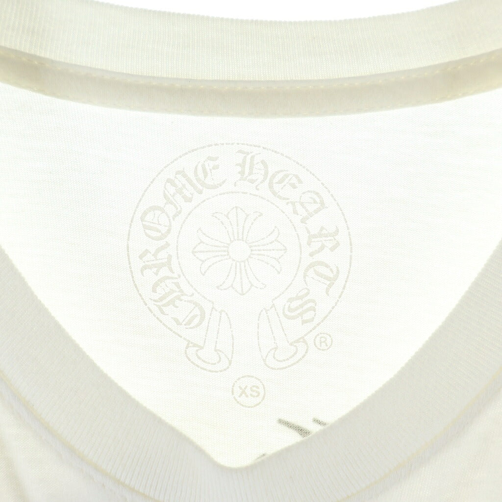 CHROME HEARTS(クロムハーツ) Vine Dagger S/S Tee ヴァインダガープリント 半袖Tシャツ カットソー ホワイト