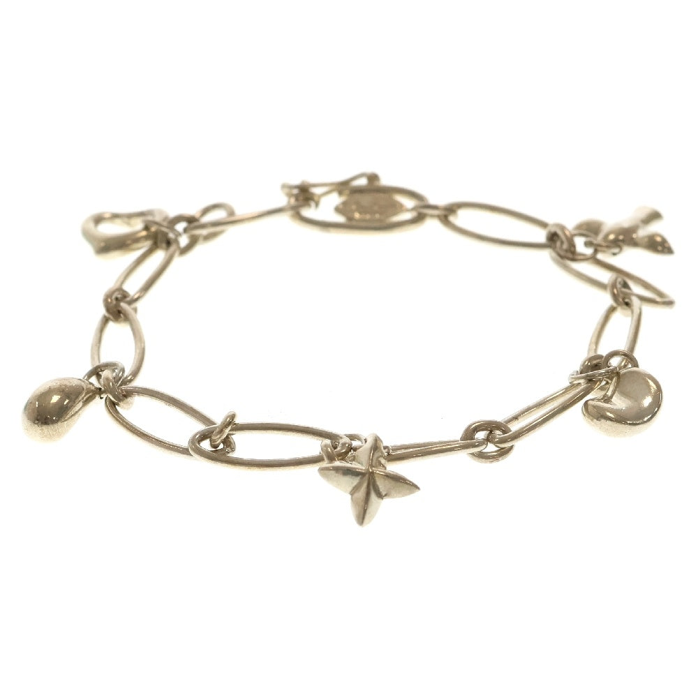 TIFFANY&Co(ティファニー) 5チャーム ブレスレット SV925 シルバー エルサペレッティ