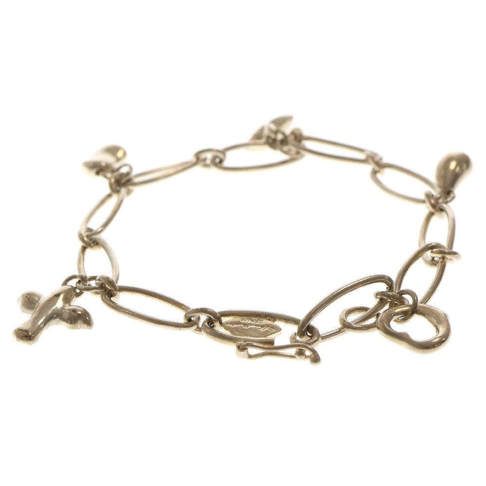 TIFFANY&Co(ティファニー) 5チャーム ブレスレット SV925 シルバー エルサペレッティ