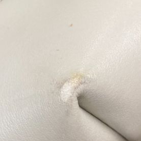 GUCCI(グッチ) GGキャンバス /レザー トートバッグ ハンドバッグ ベージュ×ホワイト ゴールド金具 レザー×キャンバス 269956 レディース