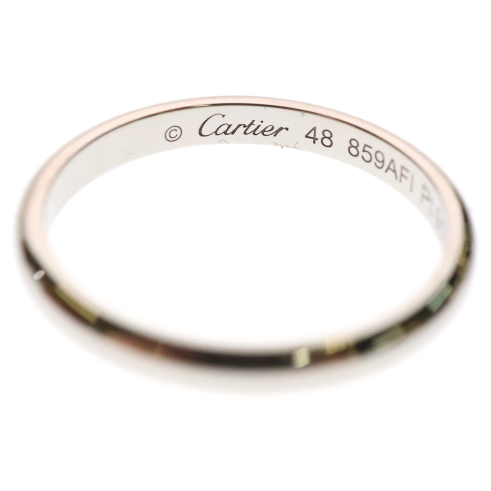 Cartier(カルティエ) リング バンド Pt950 プラチナ ジュエリー アクセサリー