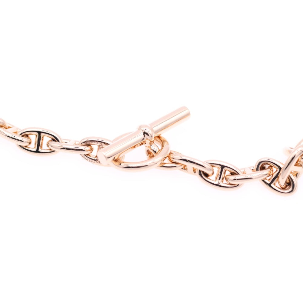 HERMES(エルメス) シェーヌダンクルTPM ネックレス Au750 K18 PG ピンクゴールド