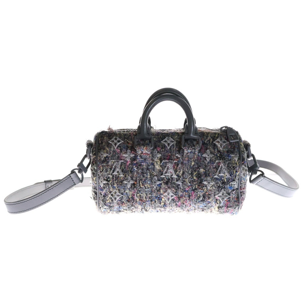 LOUIS VUITTON(ルイヴィトン) LVフェルト キーポルXS 2WAYバッグ ハンドバッグ ショルダーバッグ グレー フェルト×レザー M80821