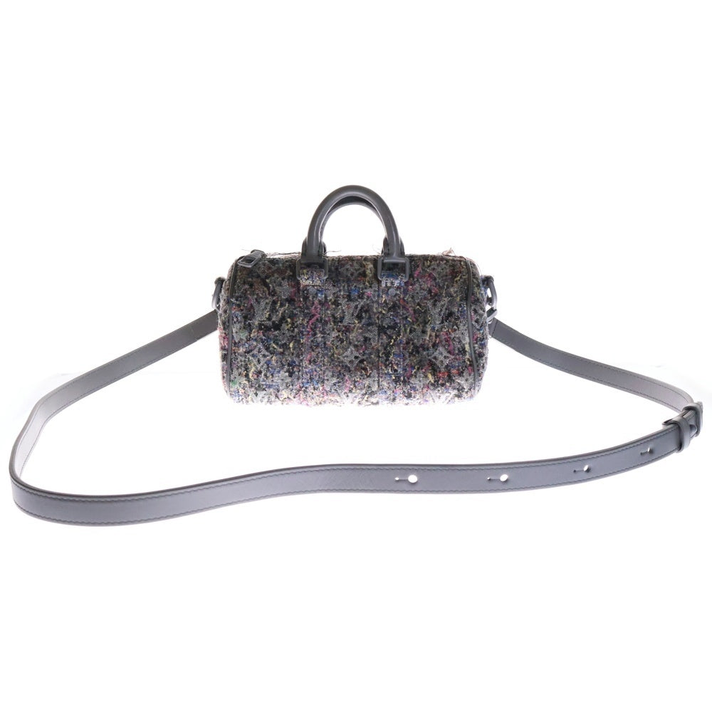 LOUIS VUITTON(ルイヴィトン) LVフェルト キーポルXS 2WAYバッグ ハンドバッグ ショルダーバッグ グレー フェルト×レザー M80821